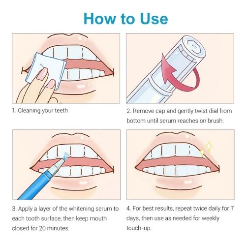 2x Teeth Whitening Pens -by RD