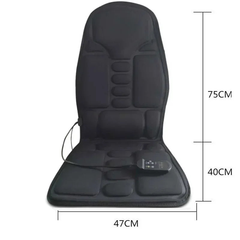 Multi-Mode Vibrating Massage Chair Pad -by RD