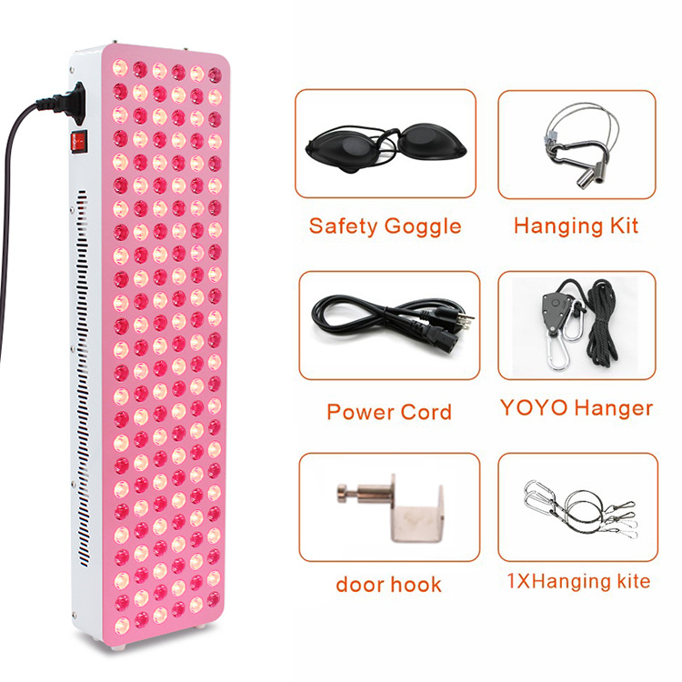 Red Light Remote LED Physiotherapy Lamp -by RD