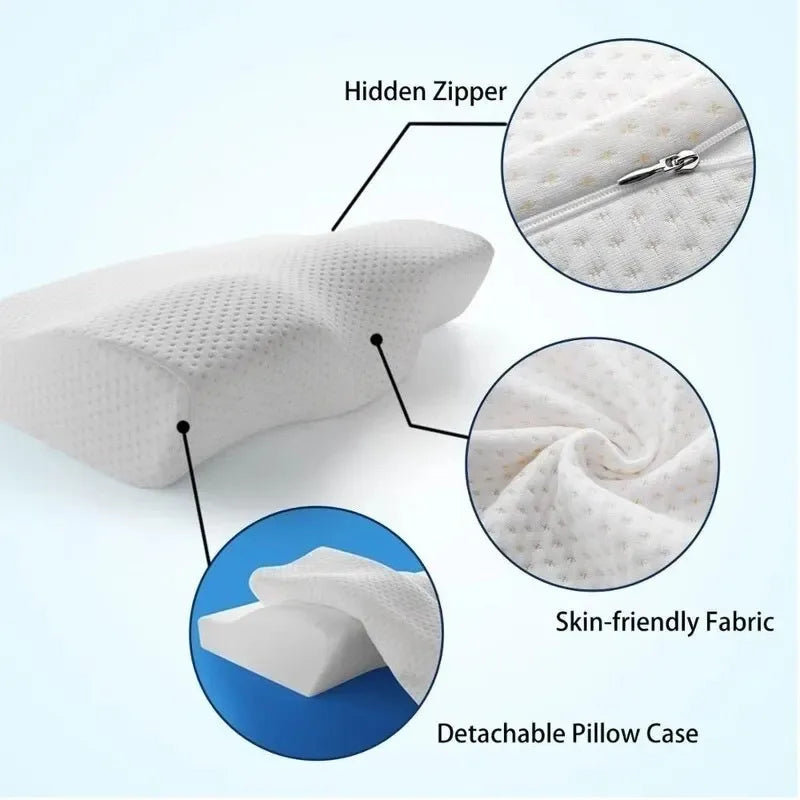 Memory Foam Neck Pillow -by RD