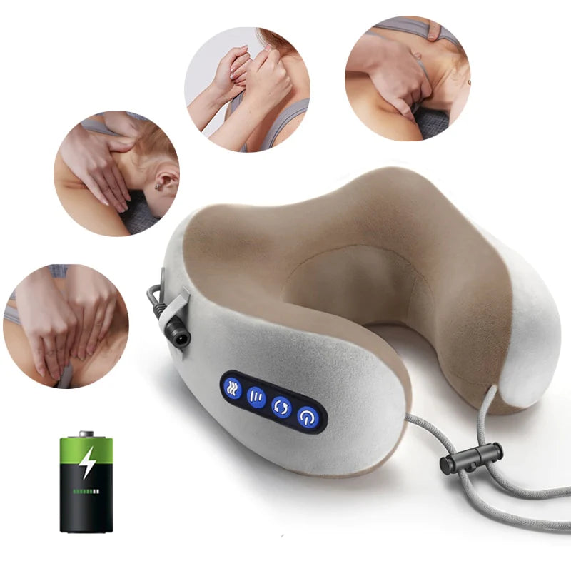 U Shaped Neck Massager Pillow -by RD