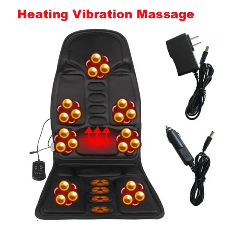 Multi-Mode Vibrating Massage Chair Pad -by RD