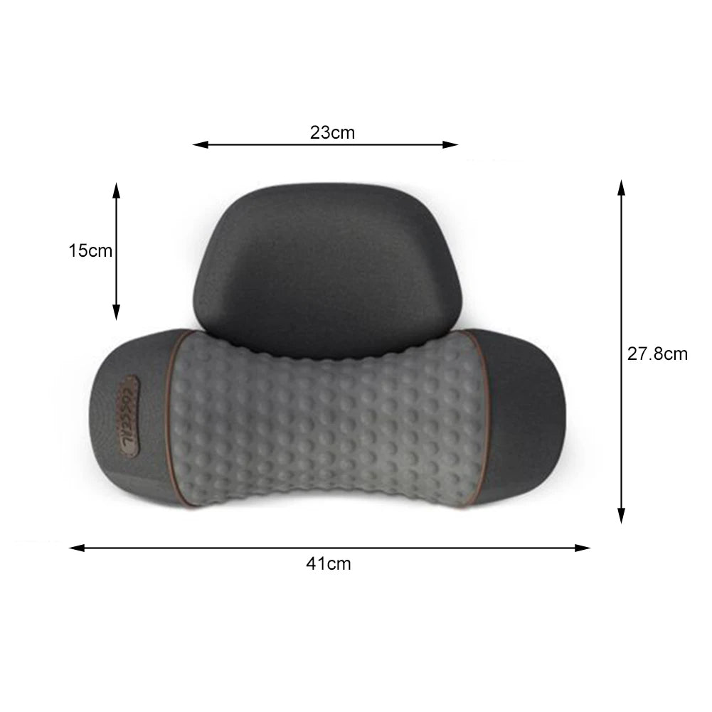 Electric Neck Massage Pillow Heating & Vibration -by RD